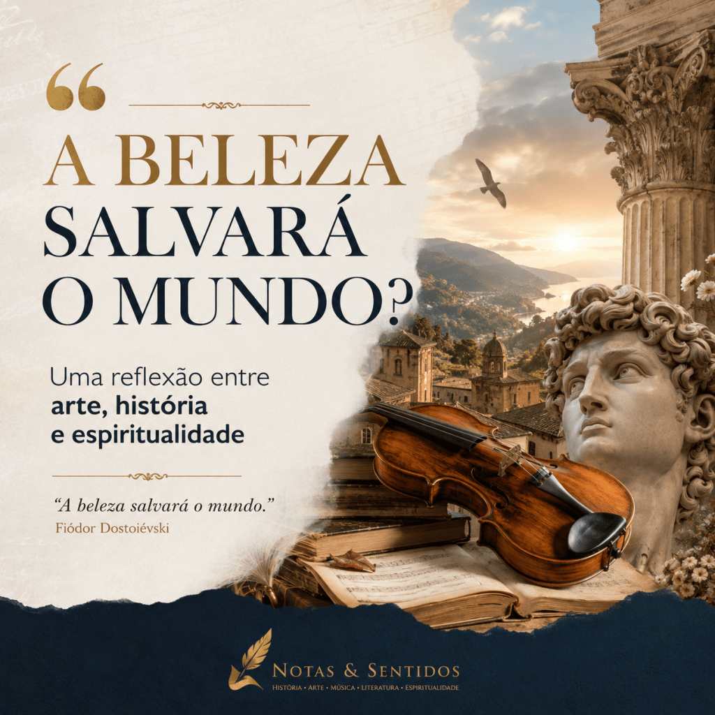 A Beleza Salvará o Mundo? Uma reflexão entre arte, história e&nbsp;espiritualidade