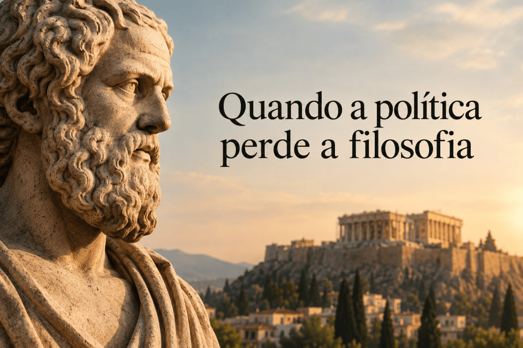 Quando a política perde a&nbsp;filosofia